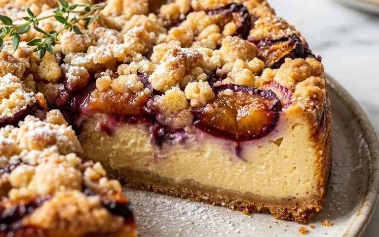 Zwetschgen-Streusel-Käsekuchen